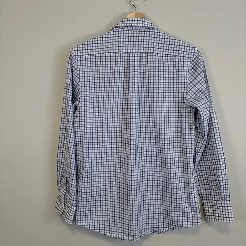 Lauren Ralph Lauren Button Down Top Plaid Preppy Old Money Nautical Women's M - Picture 7 of 13